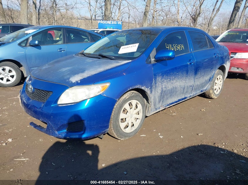 2009 TOYOTA COROLLA VIN: JTDBL40E499086781