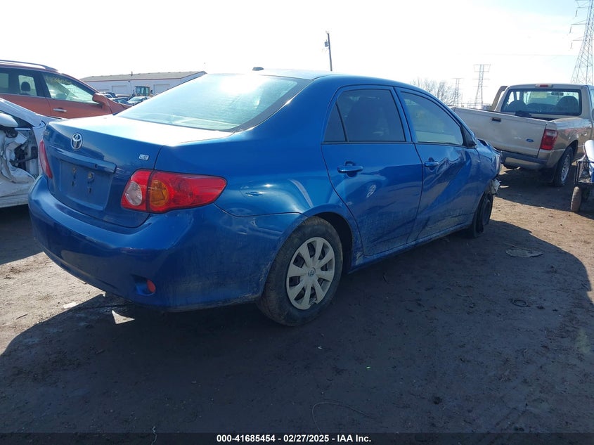 2009 TOYOTA COROLLA VIN: JTDBL40E499086781