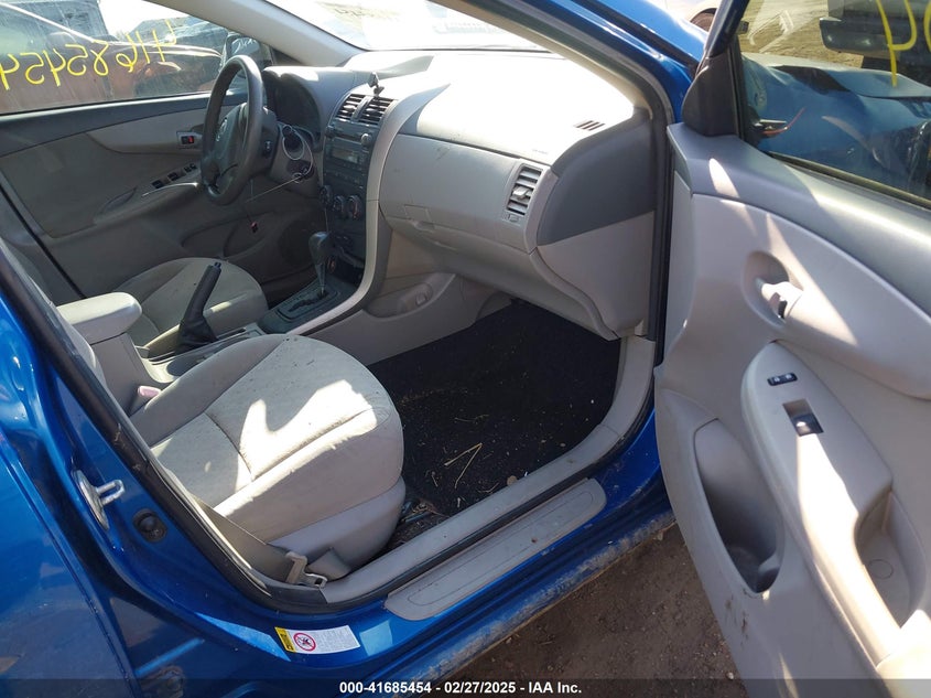 2009 TOYOTA COROLLA VIN: JTDBL40E499086781