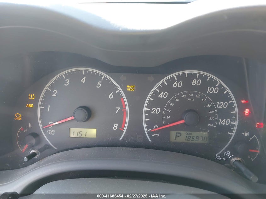 2009 TOYOTA COROLLA VIN: JTDBL40E499086781