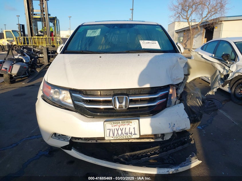 2016 HONDA ODYSSEY VIN: 5FNRL5H61GB146438
