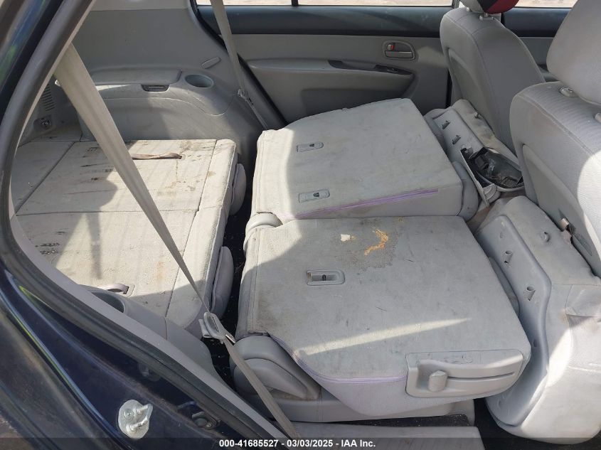 2008 Kia Rondo Lx VIN: KNAFG525087165199 Lot: 41685527