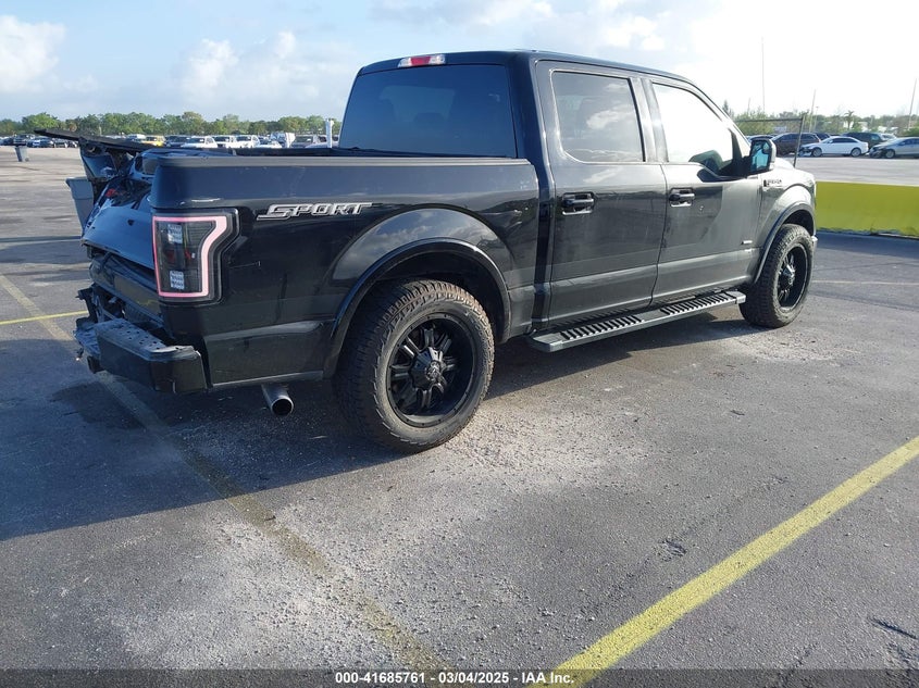 2016 FORD F-150 VIN: 1FTEW1CP6GFA75960