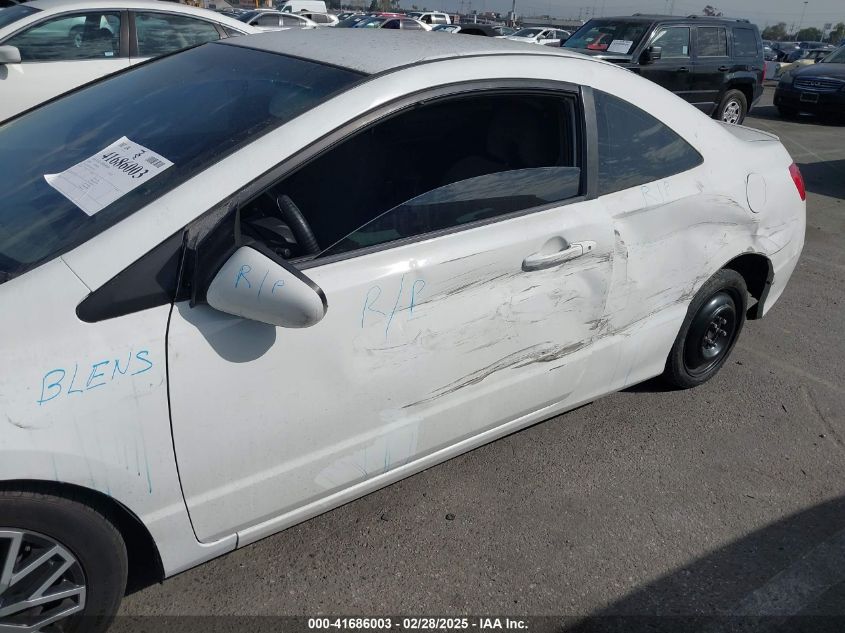 2009 Honda Civic Lx VIN: 2HGFG12699H511052 Lot: 41686003