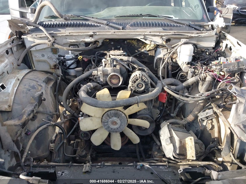 2006 CHEVROLET SILVERADO 2500HD VIN: 1GCHK23U96F121414