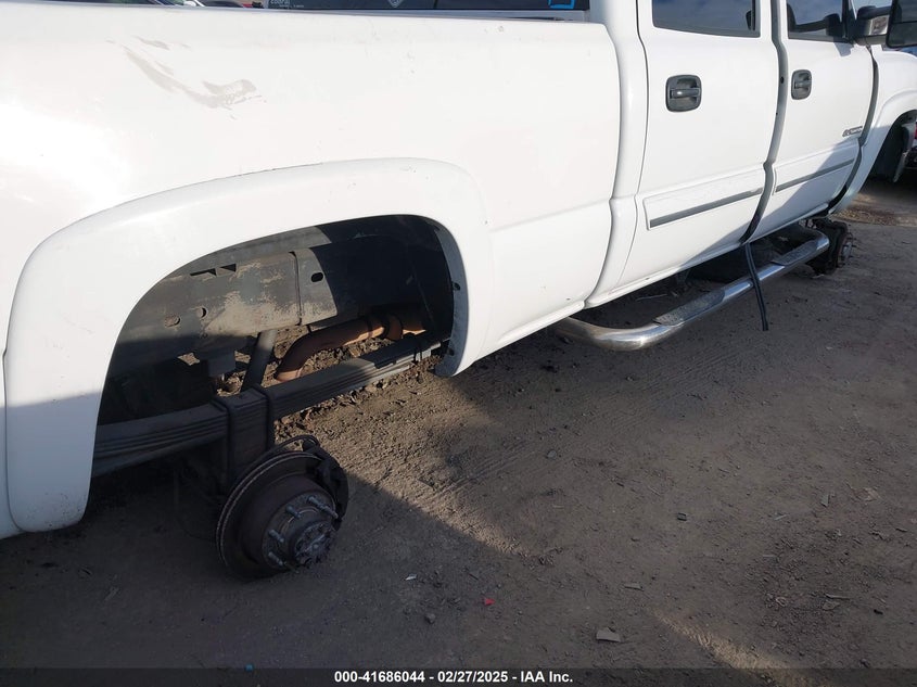2006 CHEVROLET SILVERADO 2500HD VIN: 1GCHK23U96F121414