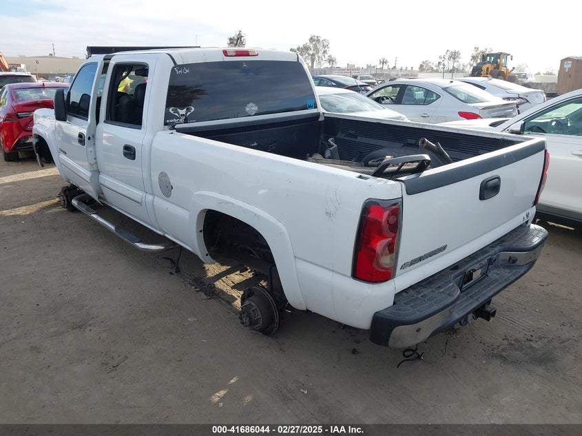 2006 CHEVROLET SILVERADO 2500HD VIN: 1GCHK23U96F121414