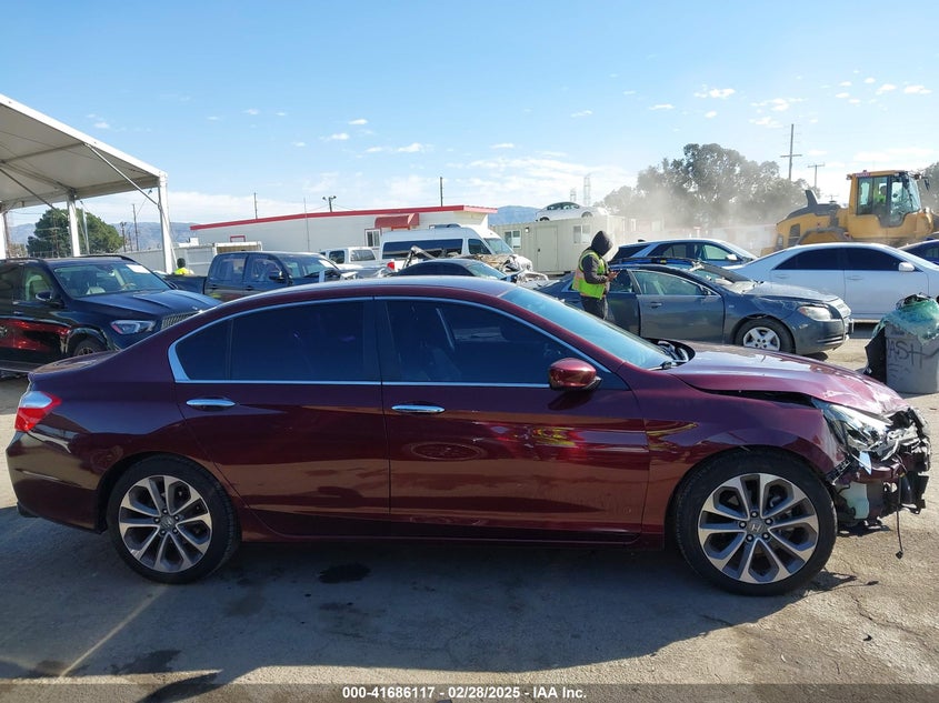 2015 HONDA ACCORD SPORT - 1HGCR2F54FA076956