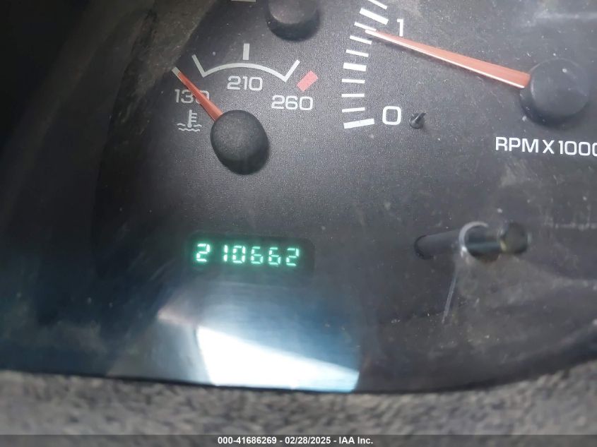 1999 Dodge Ram 1500 St VIN: 3B7HC13Z2XG197088 Lot: 41686269