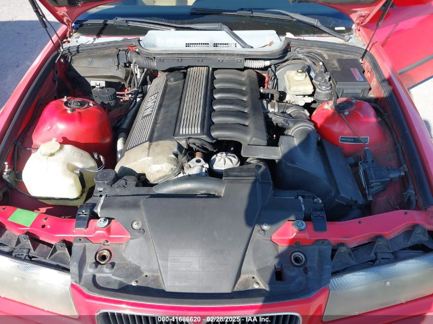 1995 BMW 325 Ic Automatic VIN: WBABJ632XSJD42686 Lot: 41686620