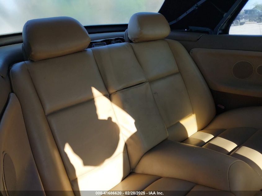 1995 BMW 325 Ic Automatic VIN: WBABJ632XSJD42686 Lot: 41686620