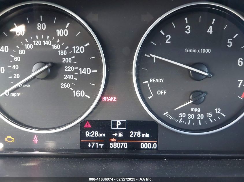 2013 BMW 328I VIN: WBA3C1C52DF444143 Lot: 41686974