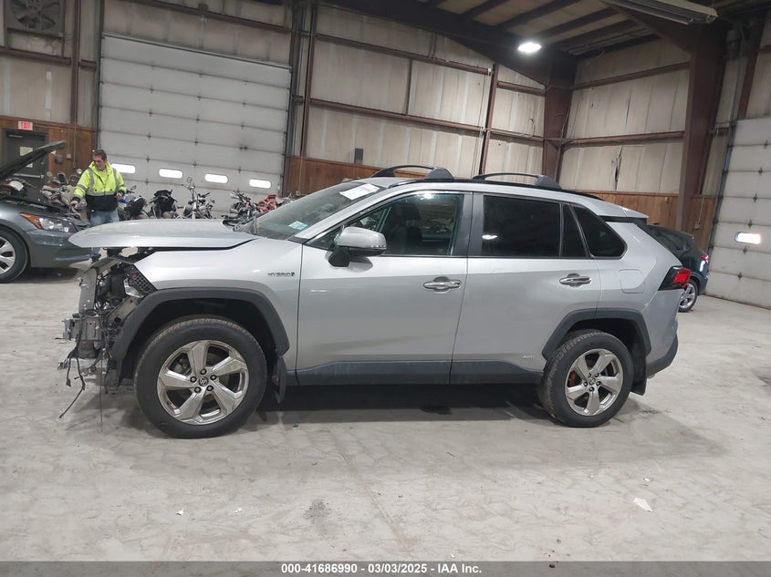 2021 TOYOTA RAV4 HYBRID LIMITED - 4T3D6RFV4MU060484