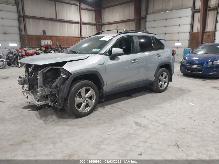 2021 TOYOTA RAV4 HYBRID LIMITED - 4T3D6RFV4MU060484