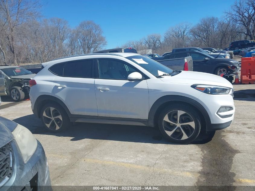 2017 Hyundai Tucson Sport VIN: KM8J3CA24HU278235 Lot: 41687041
