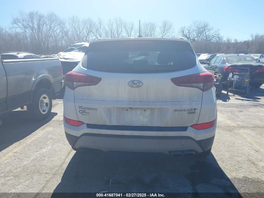 2017 Hyundai Tucson Sport VIN: KM8J3CA24HU278235 Lot: 41687041