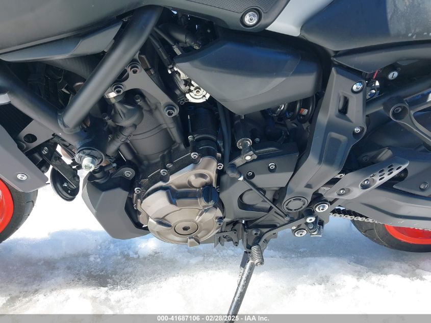 2019 Yamaha Mt07 VIN: JYARM27E2KA004794 Lot: 41687106