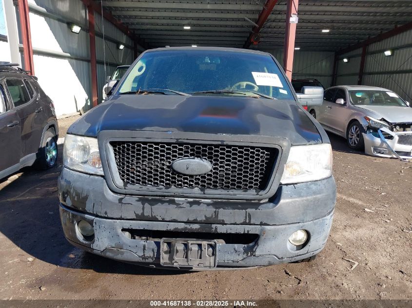 2007 Ford F-150 Lariat/Xlt VIN: 1FTPW12V57KB30978 Lot: 41687138