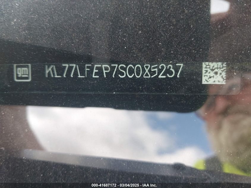 2025 Chevrolet Trax Fwd Ls VIN: KL77LFEP7SC085237 Lot: 41687172