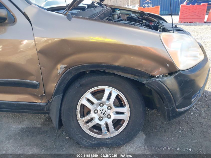 2002 Honda Cr-V Ex VIN: JHLRD78822C049705 Lot: 41687250