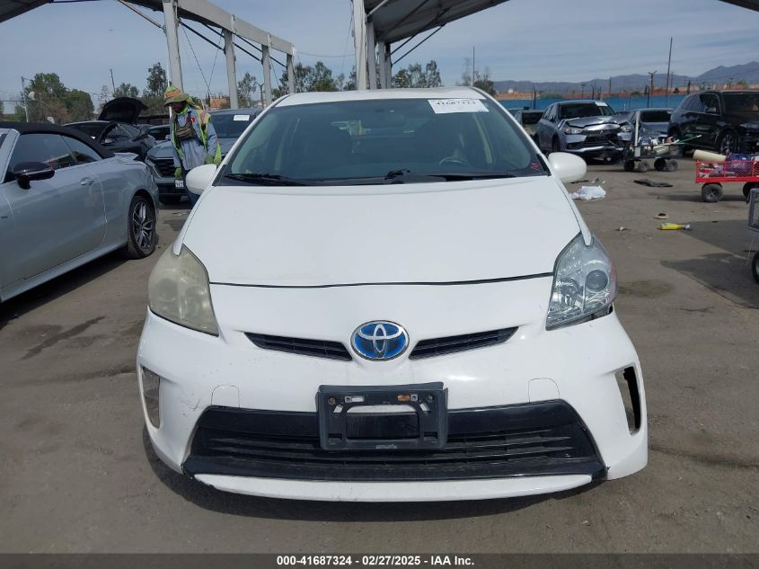 2012 Toyota Prius Two VIN: JTDKN3DU9C1494883 Lot: 41687324
