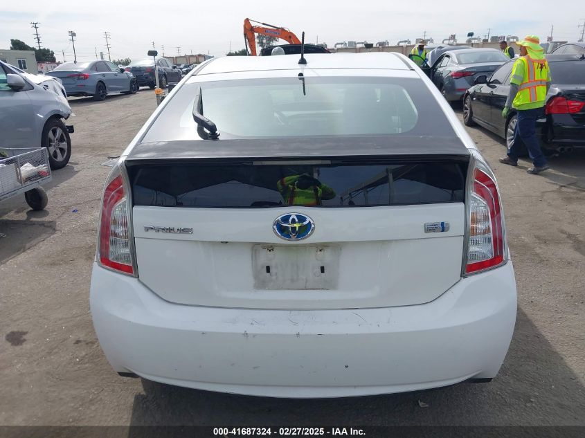2012 Toyota Prius Two VIN: JTDKN3DU9C1494883 Lot: 41687324