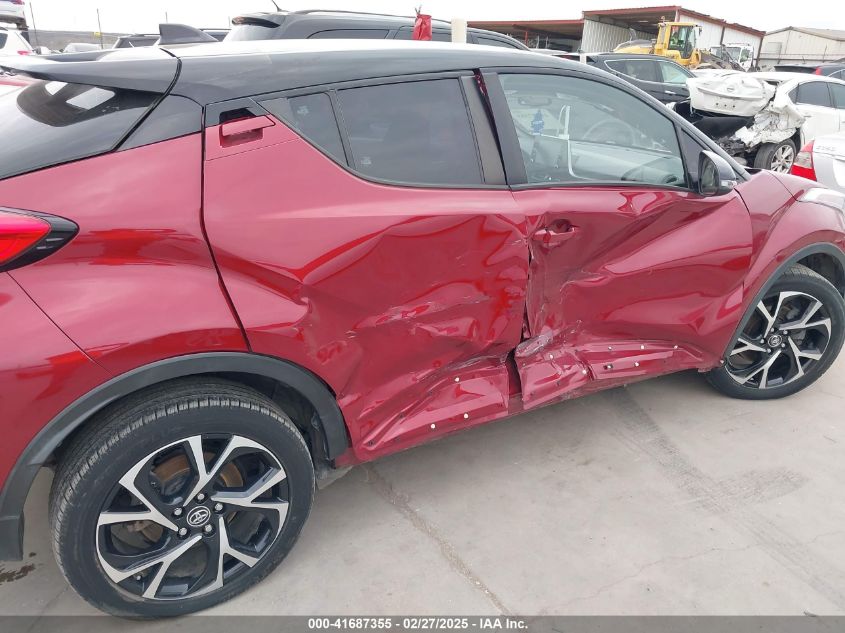 2019 Toyota C-Hr Xle VIN: NMTKHMBX0KR093345 Lot: 41687355