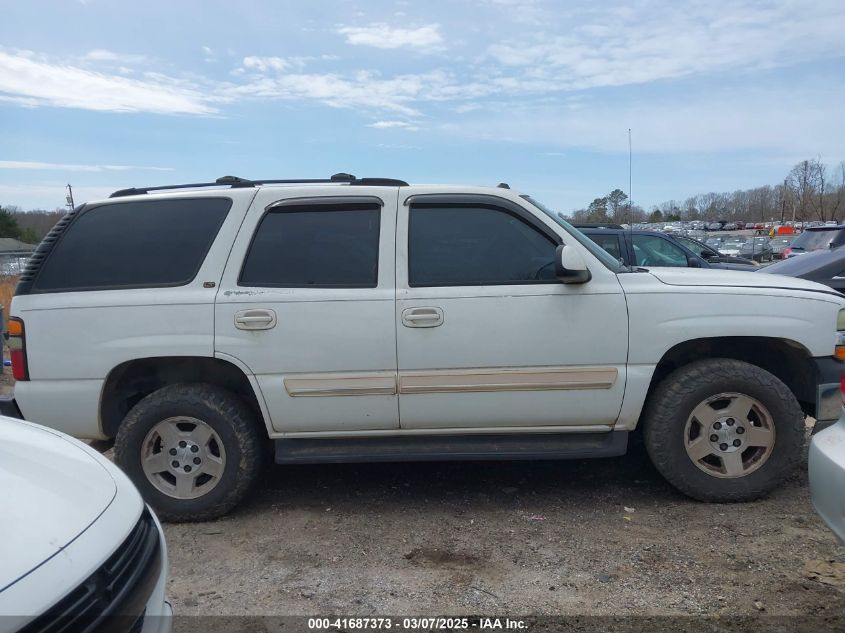 2004 Chevrolet Tahoe Lt VIN: 1GNEC13Z34J277598 Lot: 41687373
