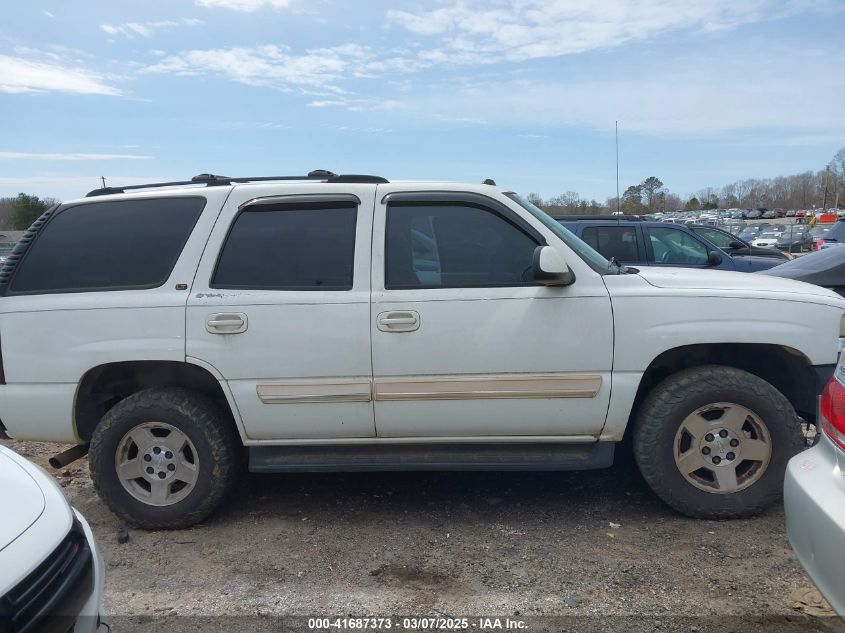 2004 Chevrolet Tahoe Lt VIN: 1GNEC13Z34J277598 Lot: 41687373