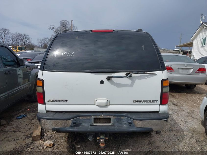 2004 Chevrolet Tahoe Lt VIN: 1GNEC13Z34J277598 Lot: 41687373