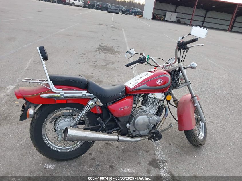 2000 Suzuki Gz250 VIN: JS1NJ48A8Y2102096 Lot: 41687416