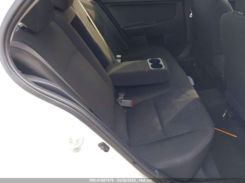 2012 Mitsubishi Lancer Gt VIN: JA32U8FW6CU011619 Lot: 41687479