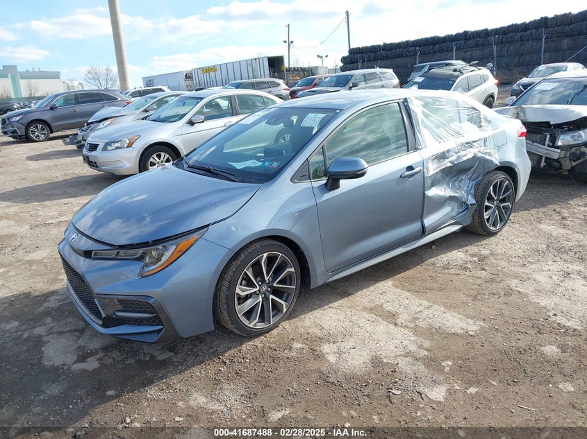 2021 TOYOTA COROLLA SE - JTDS4MCE0MJ074417