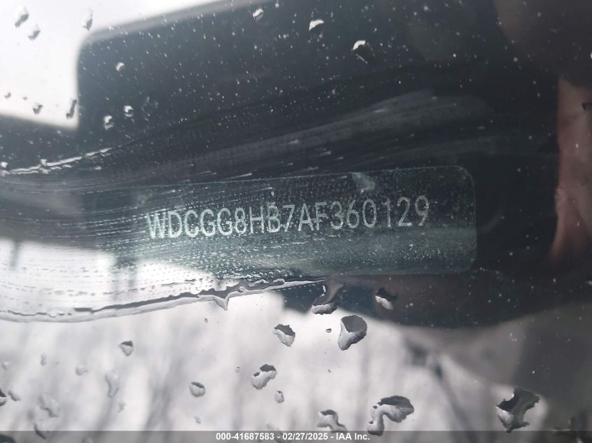 2010 Mercedes-Benz Glk 350 4Matic VIN: WDCGG8HB7AF360129 Lot: 41687583