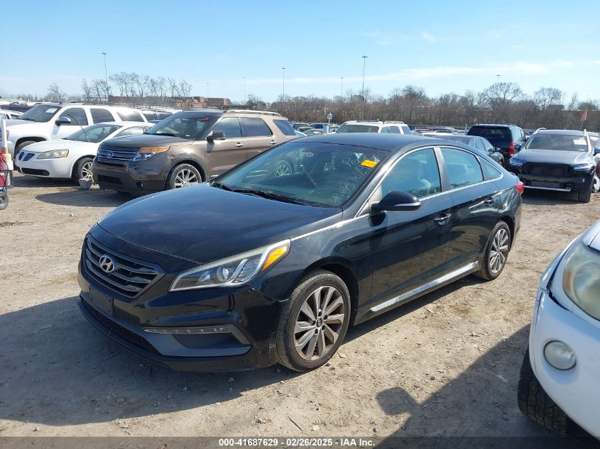 2015 Hyundai Sonata Sport VIN: 5NPE34AF7FH083204 Lot: 41687629