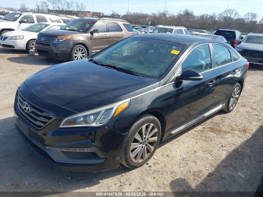 2015 Hyundai Sonata Sport VIN: 5NPE34AF7FH083204 Lot: 41687629