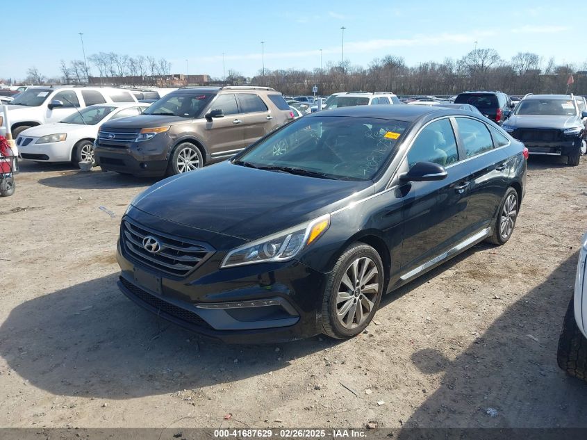 2015 Hyundai Sonata Sport VIN: 5NPE34AF7FH083204 Lot: 41687629