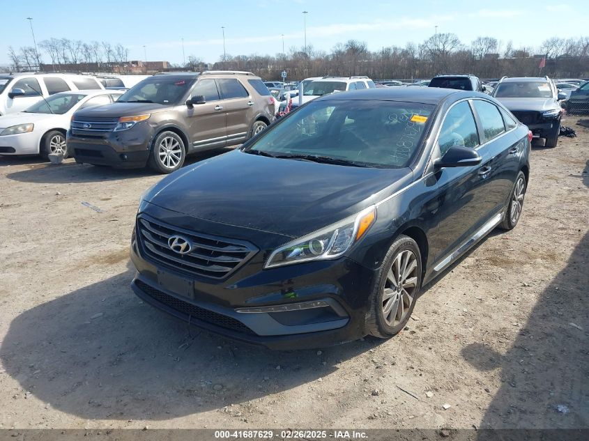 2015 Hyundai Sonata Sport VIN: 5NPE34AF7FH083204 Lot: 41687629