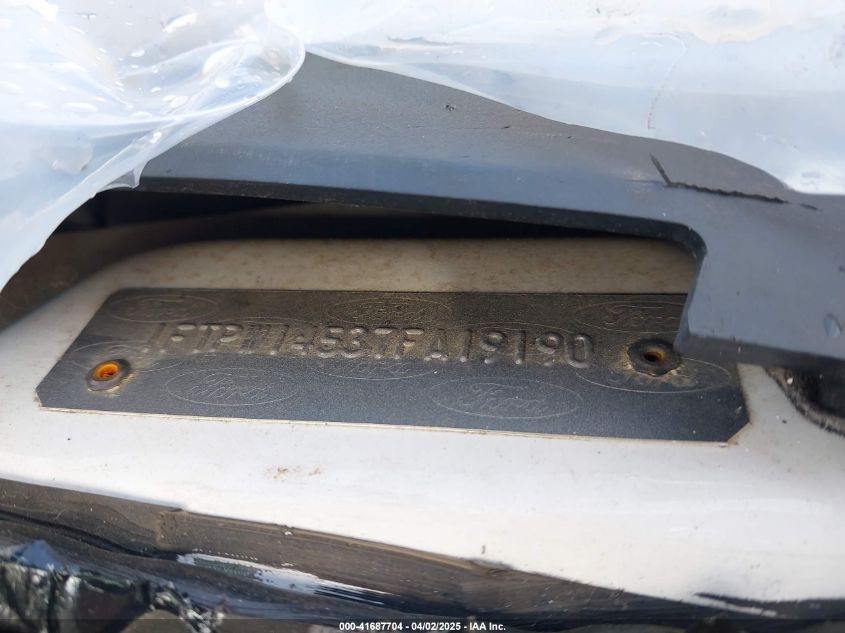 2007 Ford F-150 Fx4/Lariat/Xlt VIN: 1FTPW14537FA19190 Lot: 41687704