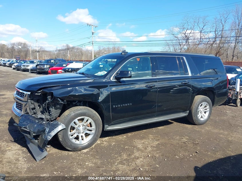 2017 CHEVROLET SUBURBAN LT - 1GNSKHKC1HR159584