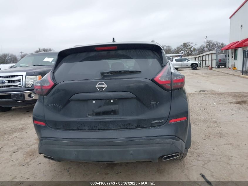 2023 Nissan Murano Sv Fwd VIN: 5N1AZ2BJ6PC110907 Lot: 41687743