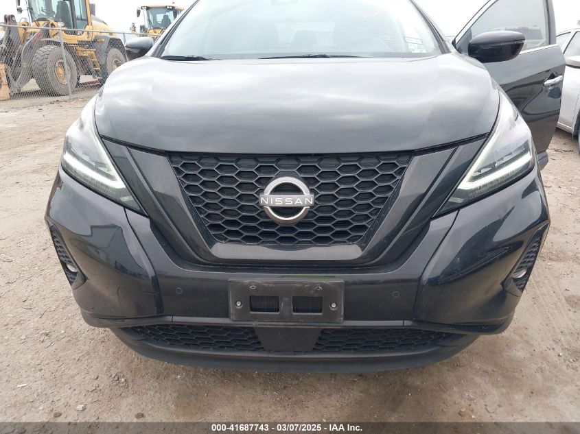 2023 Nissan Murano Sv Fwd VIN: 5N1AZ2BJ6PC110907 Lot: 41687743