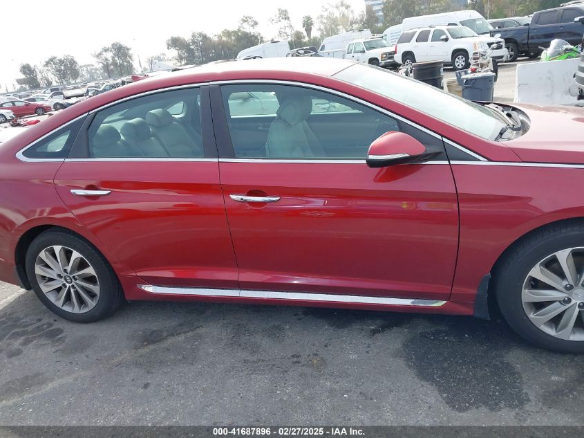 2015 Hyundai Sonata Sport VIN: 5NPE34AF6FH202232 Lot: 41687896