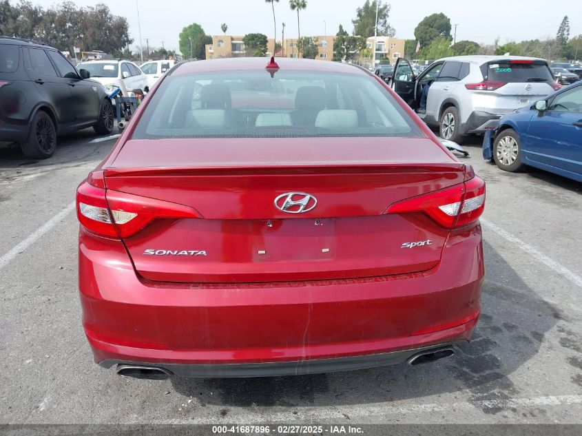 2015 Hyundai Sonata Sport VIN: 5NPE34AF6FH202232 Lot: 41687896