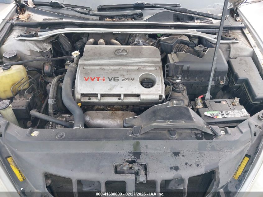 2003 Lexus Es 300 VIN: JTHBF30G130114369 Lot: 41688000