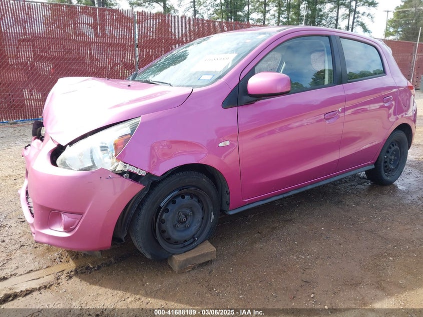 2015 MITSUBISHI MIRAGE VIN: ML32A3HJ0FH056926