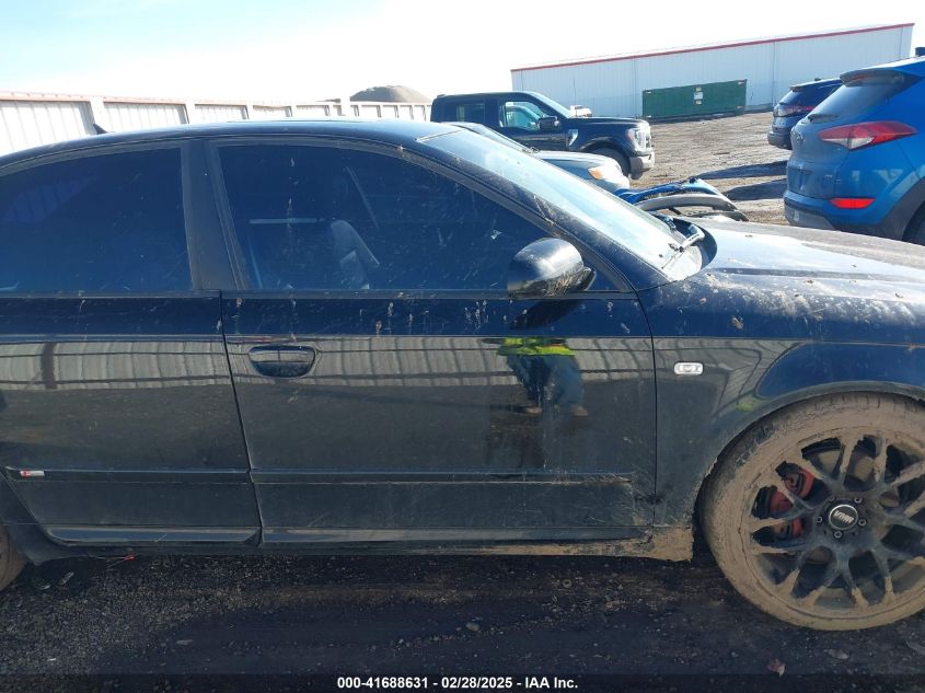 2008 Audi A4 2.0T/2.0T Special Edition VIN: WAUBF78E38A162806 Lot: 41688631