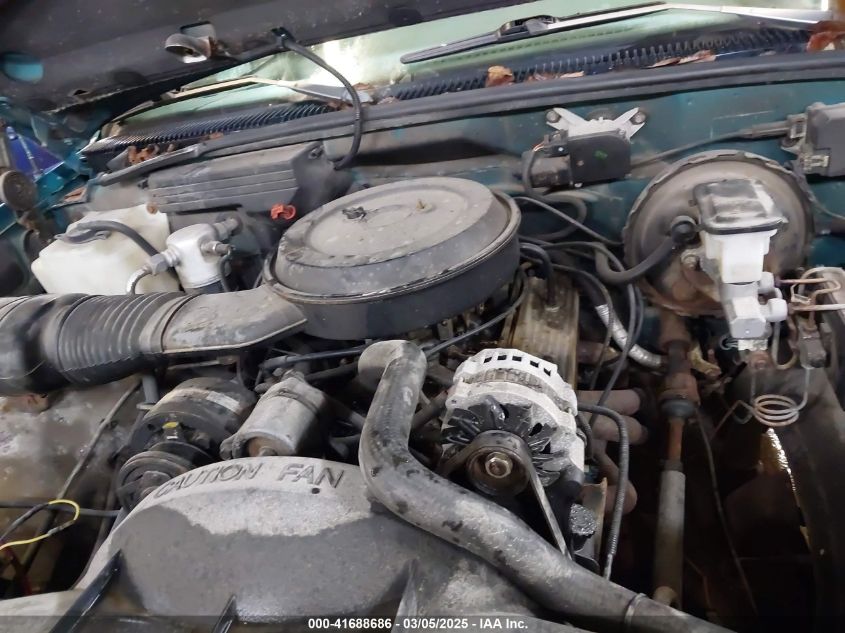 1993 Chevrolet Gmt-400 K1500 VIN: 1GCEK14K8PE116707 Lot: 41688686