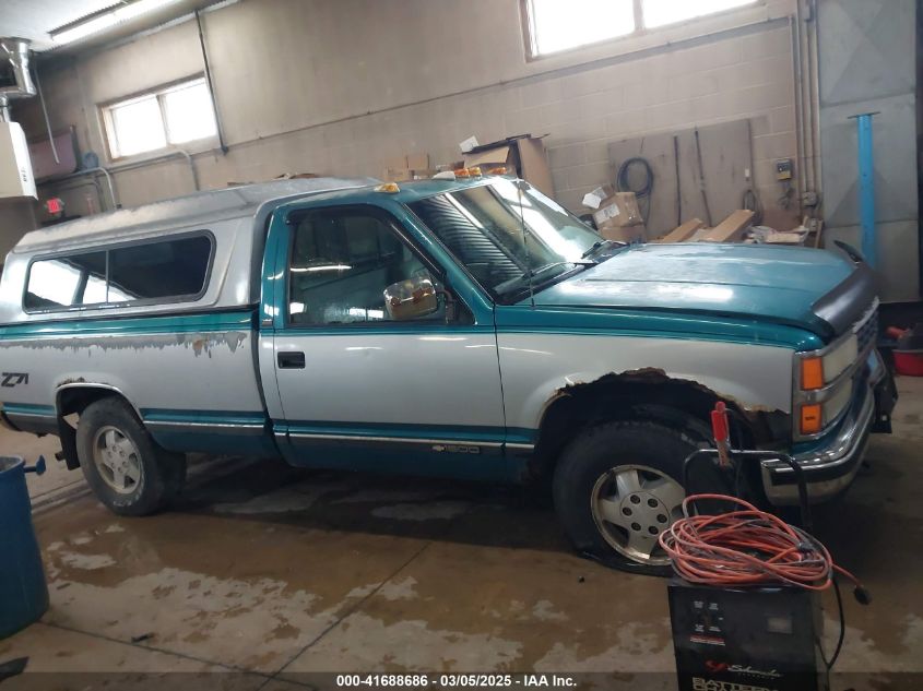 1993 Chevrolet Gmt-400 K1500 VIN: 1GCEK14K8PE116707 Lot: 41688686