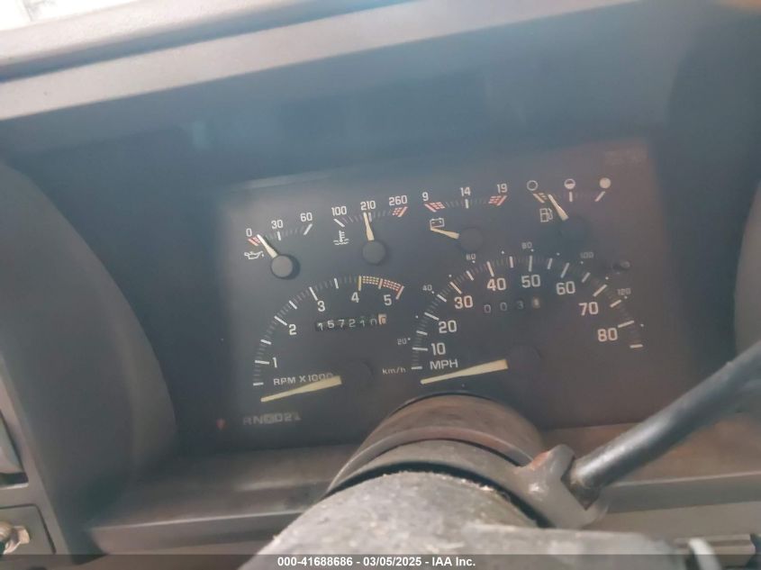 1993 Chevrolet Gmt-400 K1500 VIN: 1GCEK14K8PE116707 Lot: 41688686